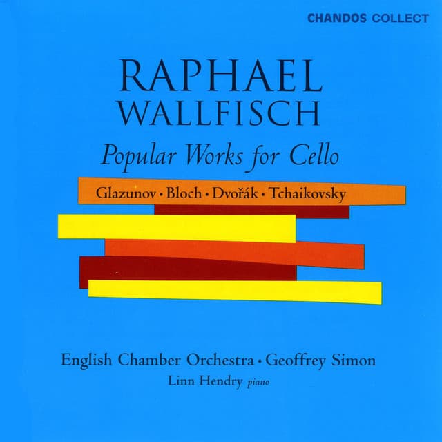 Raphael Wallfisch plays Popular Works For Cello cover art