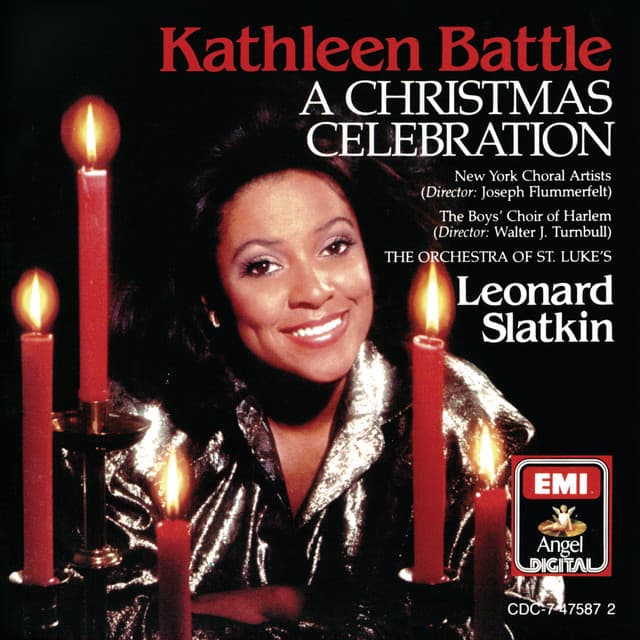 A Christmas Celebration (Kathleen Battle Edition, Vol. 12) cover art