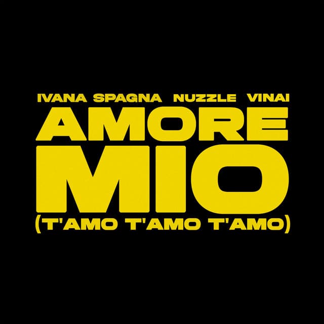 Amore Mio (T'AMO T'AMO T'AMO) cover art