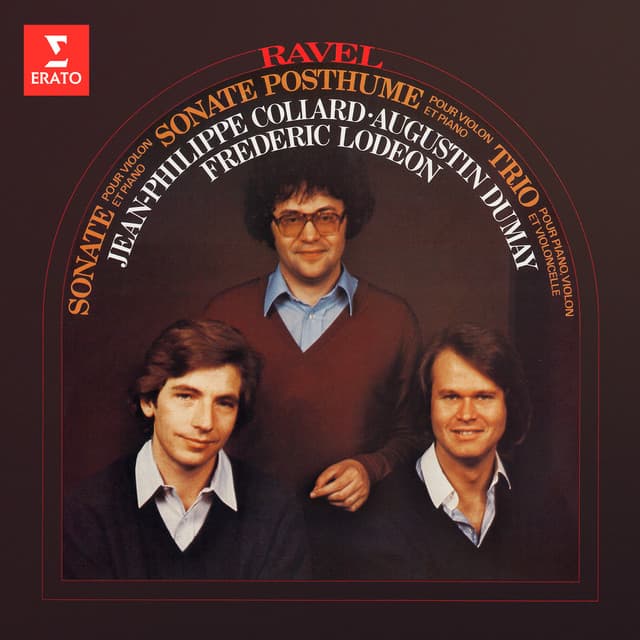 Ravel: Sonates pour violon et piano & Trio pour piano, violon et violoncelle cover art