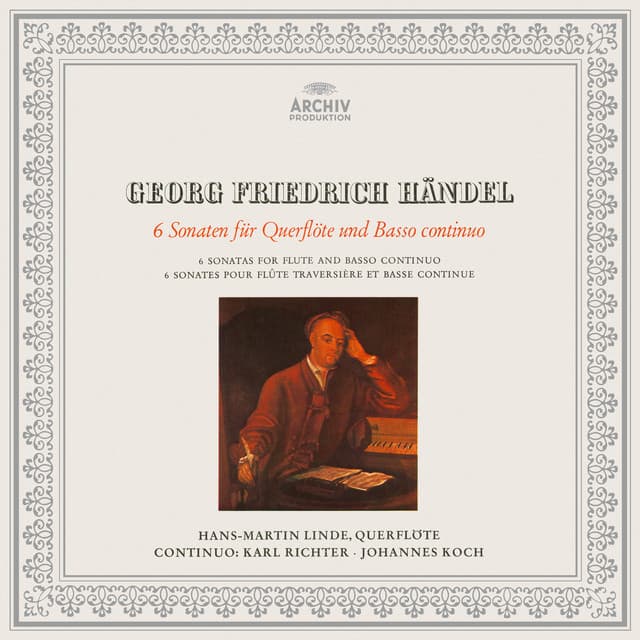 Flute Sonata in B Minor, Op. 1 No. 9, HWV 367b: IV. Adagio cover art
