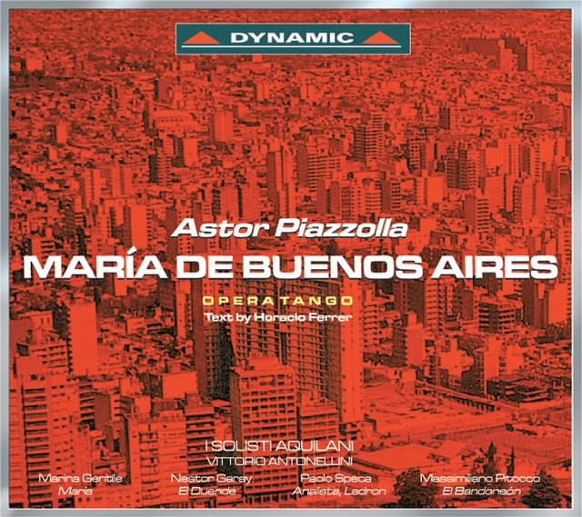 Piazzolla: Maria De Buenos Aires cover art