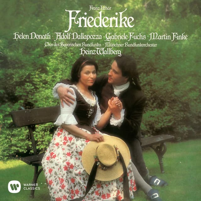 Lehár: Friederike, Act II: Stammbuchszene. "Lieber Doktor, lieber Doktor!" cover art