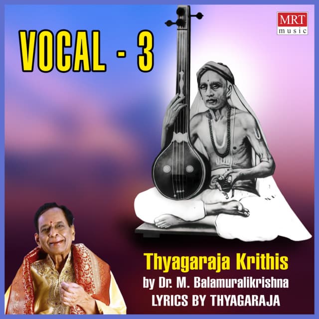 Vocal -3(M. Balamuralikrishna) cover art