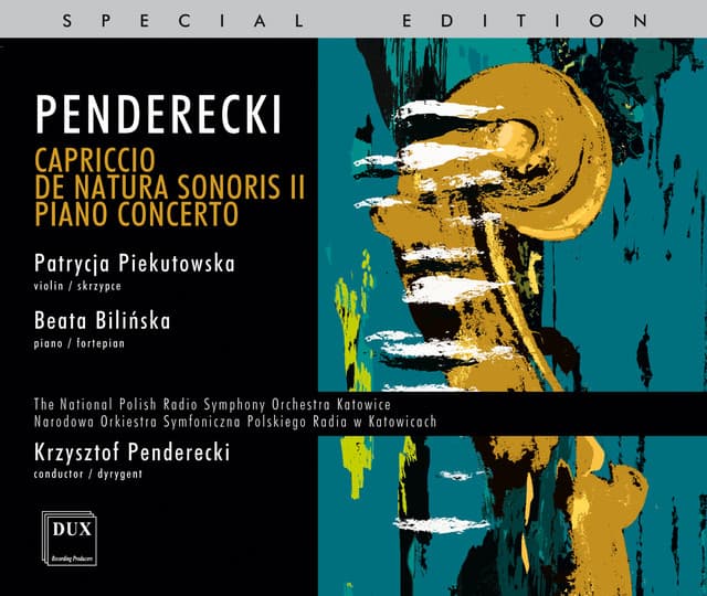Capriccio for Violin and Orchestra cover art