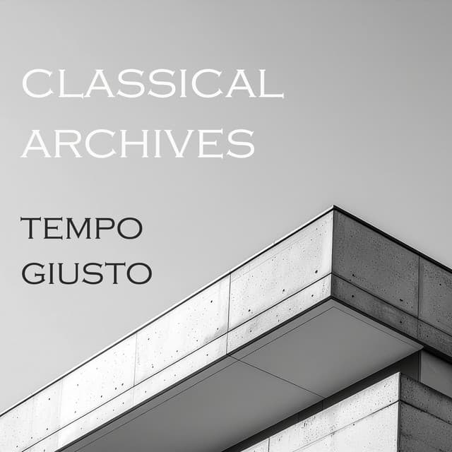 "Classical Archives: Tempo giusto" cover art