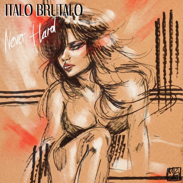 Never Hard - Dirt Track Remix cover art
