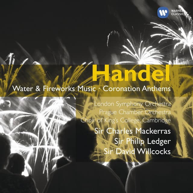 Handel: Water & Fireworks Music cover art