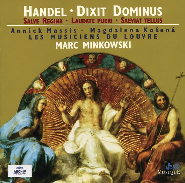 Handel: Dixit Dominus; Salve Regina; Laudate Pueri; Saeviat Tellus cover art