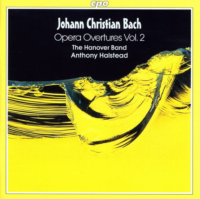 Bach, J.C.: Opera Overtures, Vol. 2 cover art