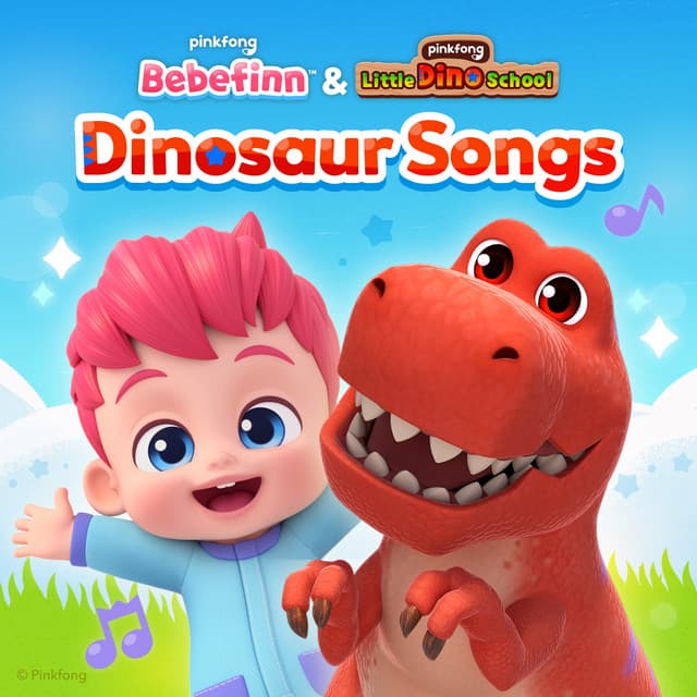 Bebefinn & Little Dino School Dinosaur Songs cover art