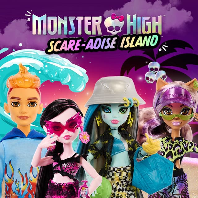 Monster High: Scare-adise Island cover art