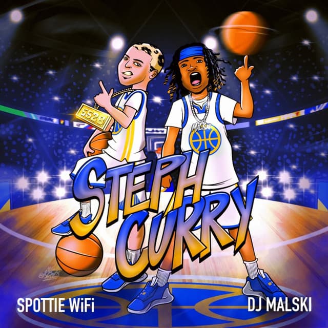 Steph Curry cover art