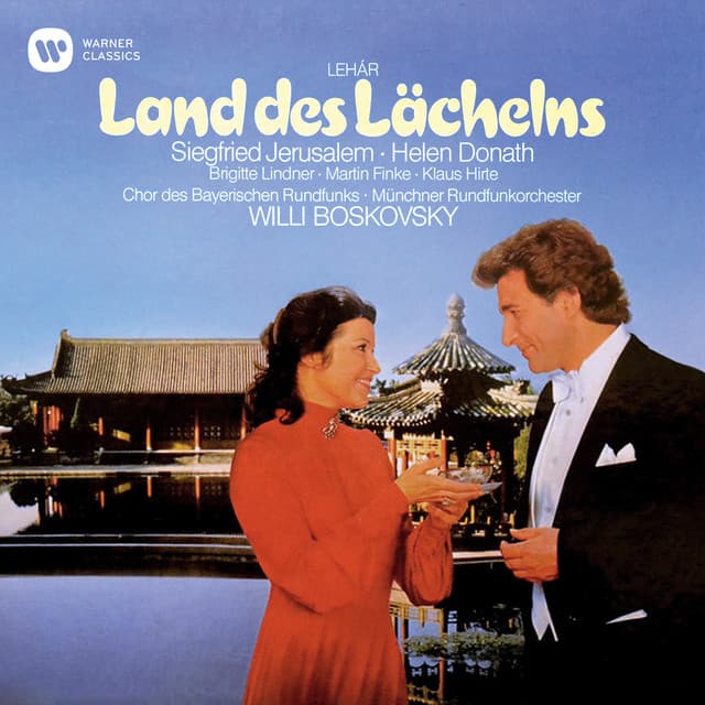 Lehár: Das Land des Lächelns, Act II: Verleihung der gelben Jacke. "Dschinthien wuomen ju chon ma goa can" cover art