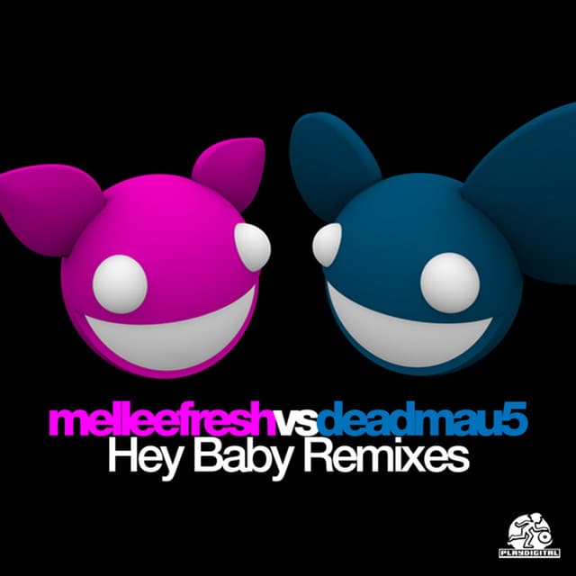 Hey Baby - Noirs White Remix cover art