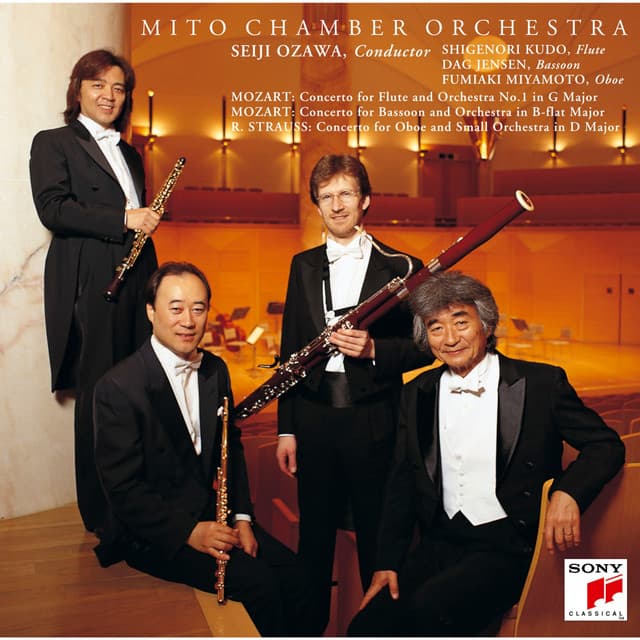リヒャルト・シュトラウス：オーボエ協奏曲ニ長調他 cover art