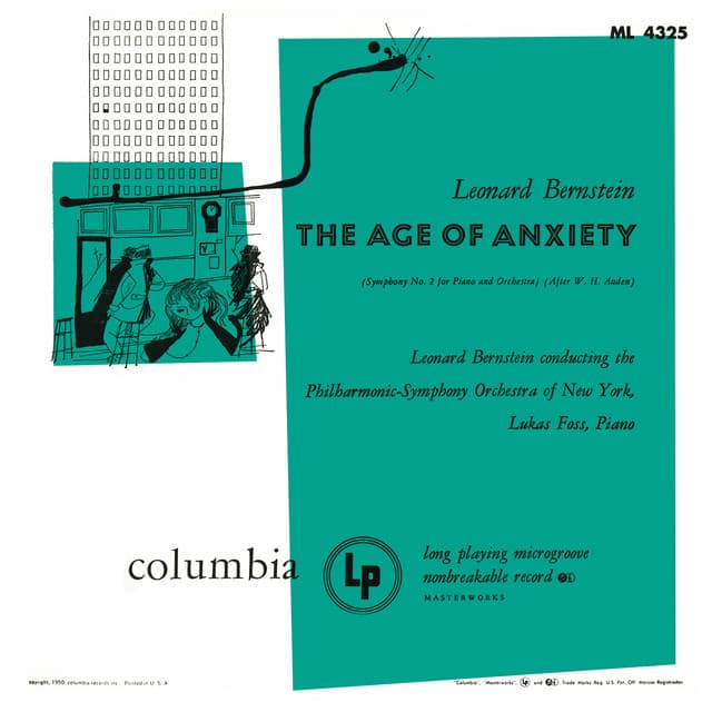 The Age of Anxiety - Symphony No. 2 for Piano and Orchestra: Part Ib) The Seven Ages. Variations I-VII - 2017 Remastered Version cover art