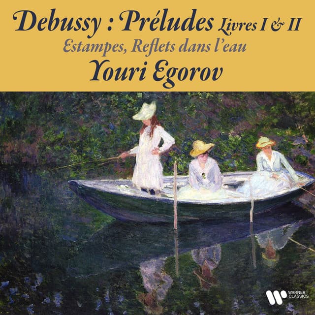 Debussy: Préludes, Estampes & Reflets dans l'eau cover art