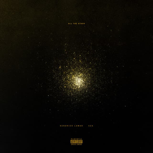 All The Stars (with SZA) - From "Black Panther: The Album" cover art