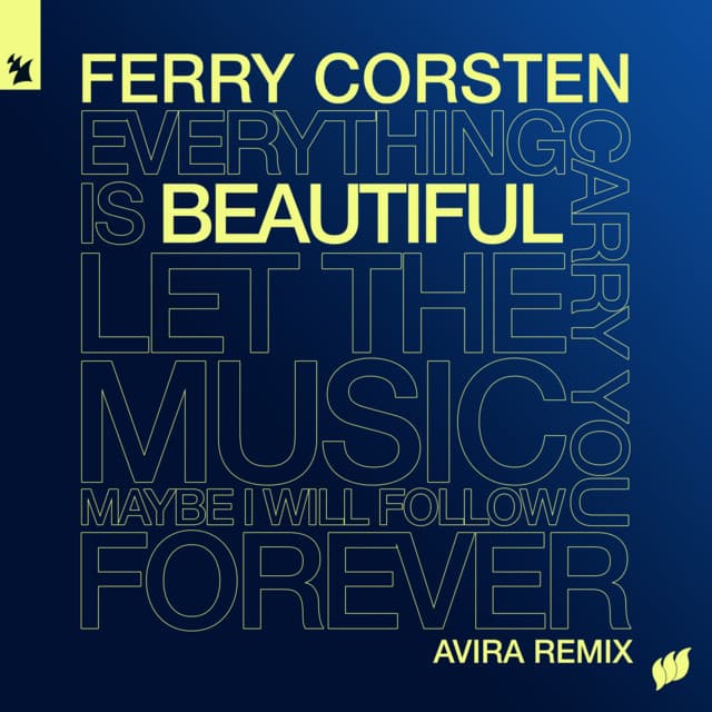 Beautiful (AVIRA Remix) cover art