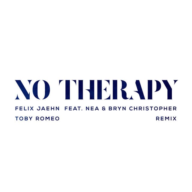 No Therapy - Toby Romeo Remix cover art