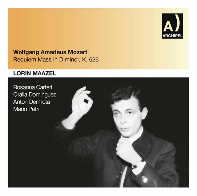 Mozart: Requiem in D Minor, K. 626 (Live) cover art