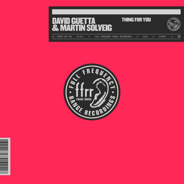 Thing for You (with Martin Solveig) cover art