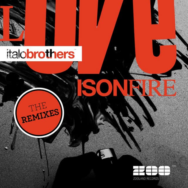 Love Is On Fire (The Remixes) cover art
