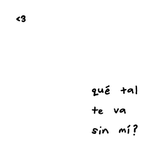 Qué tal te va sin mí? - A Cappella cover art