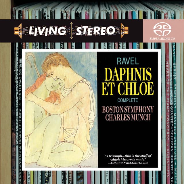 Daphnis et Chloé, M. 57: Scene 3: Abandoning Their Roles, the Lovers Embrace and Kneel at the Altar of the Nymphs cover art