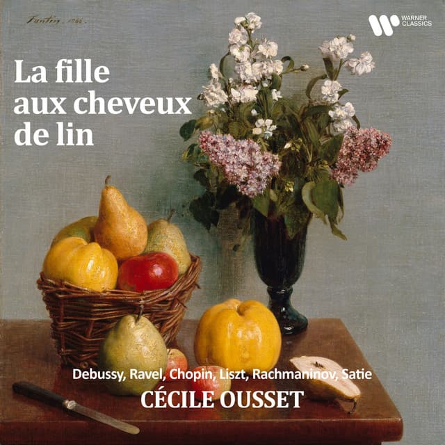 "La fille aux cheveux de lin" - Debussy, Ravel, Chopin, Liszt, Rachmaninov, Satie cover art