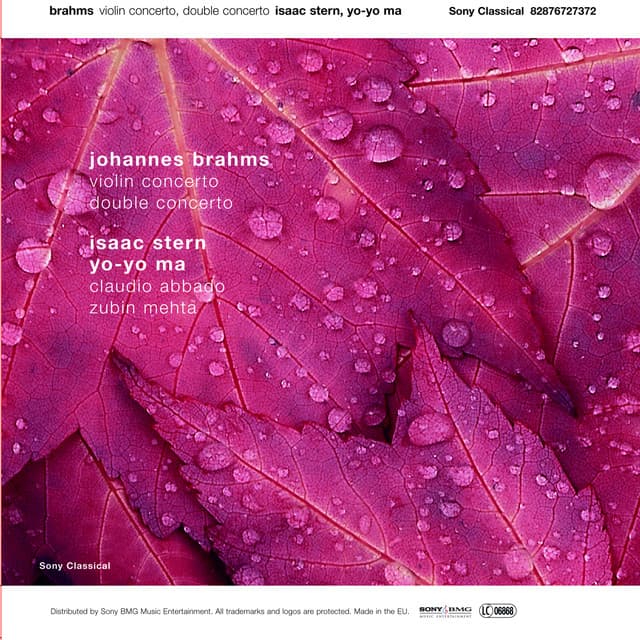 Brahms: Violin Concerto in D Major, Op. 77 & Double Concerto for Violin and Cello in A Minor, Op. 102 cover art