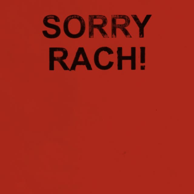 SORRY RACH! cover art