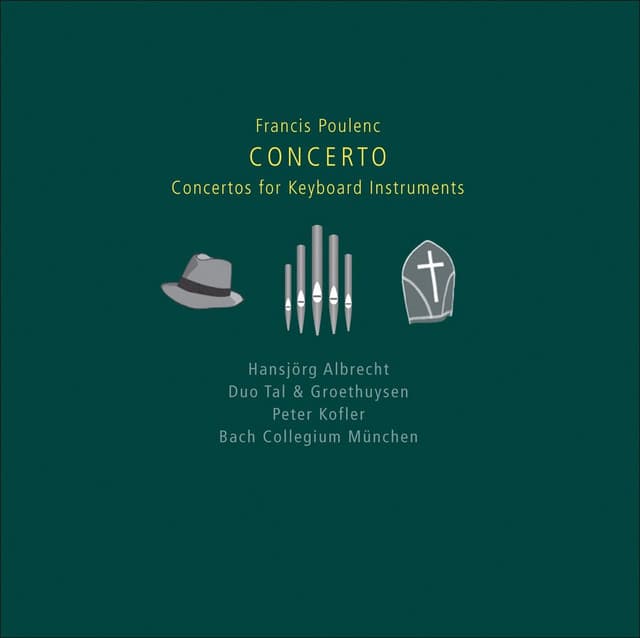Concerto for Organ, Strings & Timpani in G Minor, FP 93: Organ Concerto in G Minor cover art