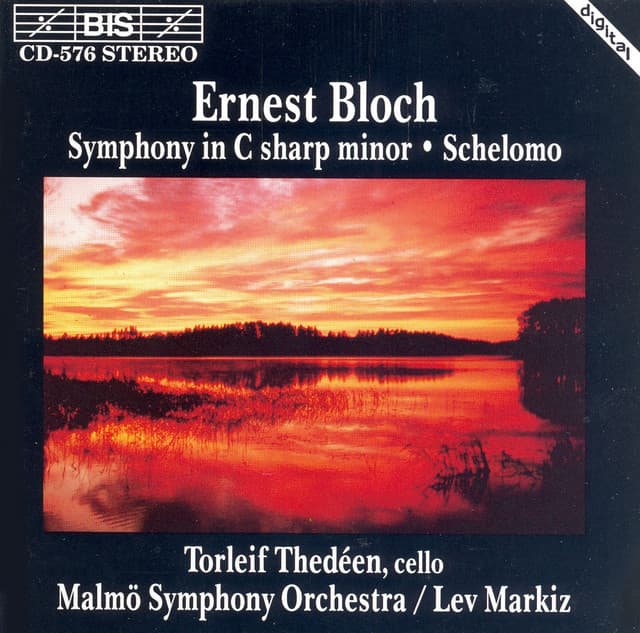 Bloch: Symphony in C-Sharp Minor / Schelomo cover art