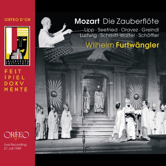 Mozart: Die Zauberflöte, K. 620 (Live at Salzburg Festival) cover art