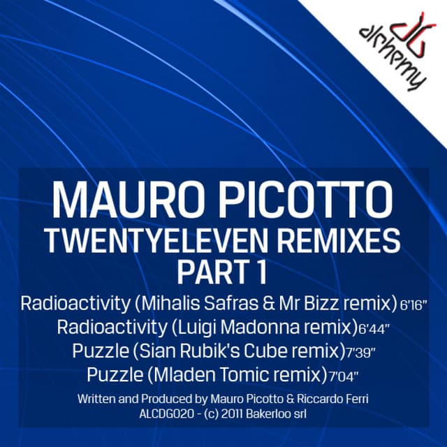 Twentyeleven Remixes, Pt. 1 cover art