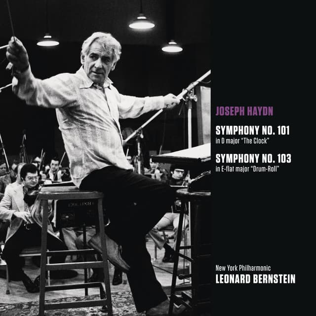Haydn: Symphony in D Major, Hob.I:101 "The Clock" & Symphony in E-Flat Major, Hob.I:103 "Drum Roll" cover art
