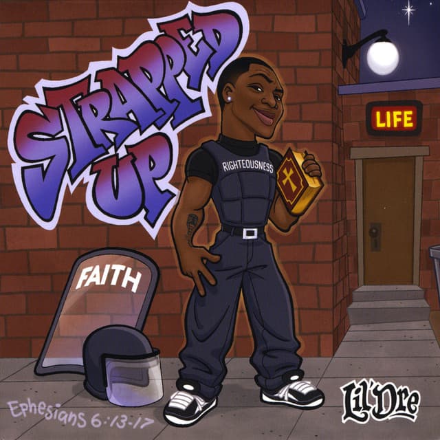 Strapped Up (feat. CedEnough) cover art