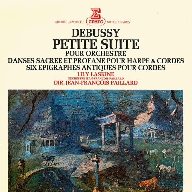 Debussy: Danses pour harpe et cordes, CD 113, L. 103: No. 1, Danse sacrée cover art