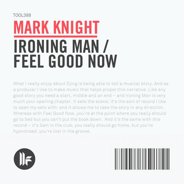 Ironing Man - Original Mix cover art
