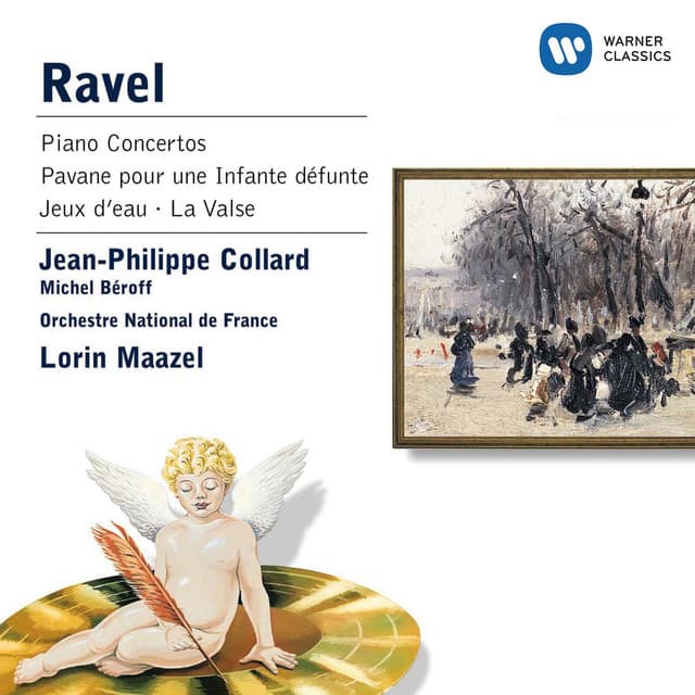 Ravel: Piano Concertos, Pavane pour une infante défunte, Jeux d'eau & La Valse cover art
