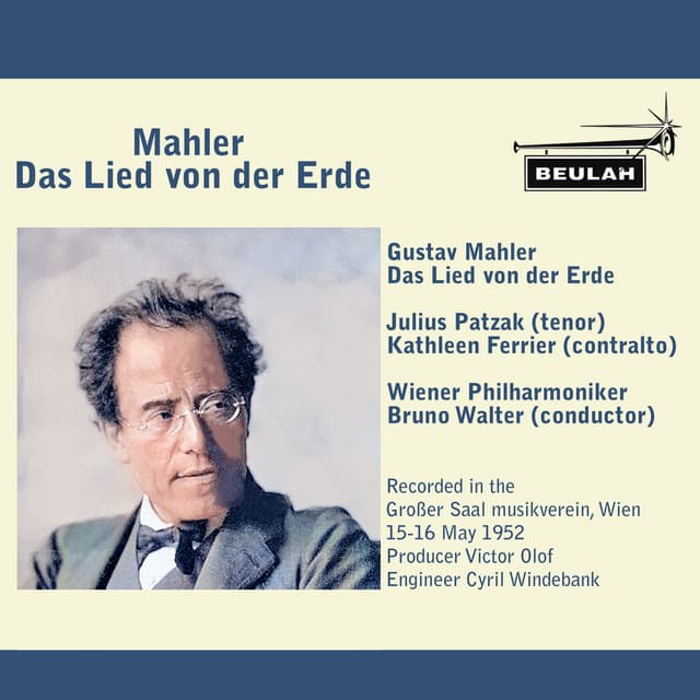 Das Lied Von Der Erde : i. Das Trinklied Vom Jammer Der Erde cover art