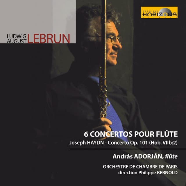 Lebrun, Haydn: 6 Concertos pour flûte (Première intégrale mondiale) cover art