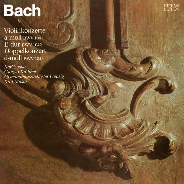 Violin Concerto in D Minor, BWV 1043: I. Vivace cover art