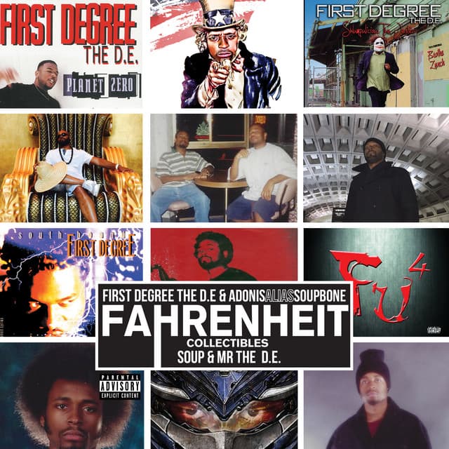 Fahrenheit Collectibles, Soup & Mr. The D.E. cover art
