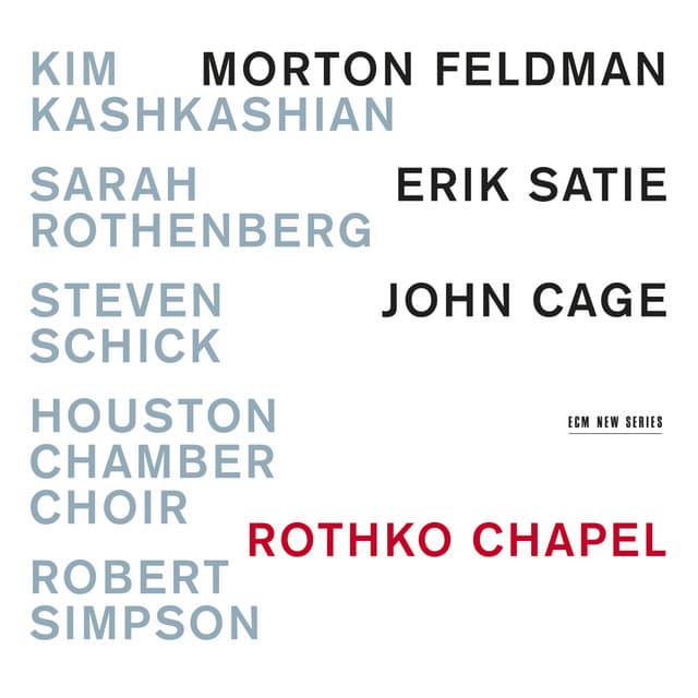 Rothko Chapel cover art