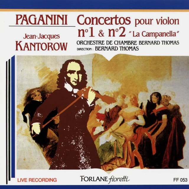Violin Concerto No. 2 in B Minor, Op. 7: III. Rondo "La campanella" - Live Recording cover art