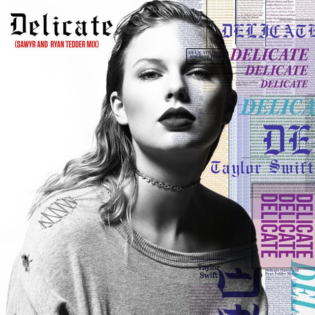 Delicate - Sawyr And Ryan Tedder Mix cover art