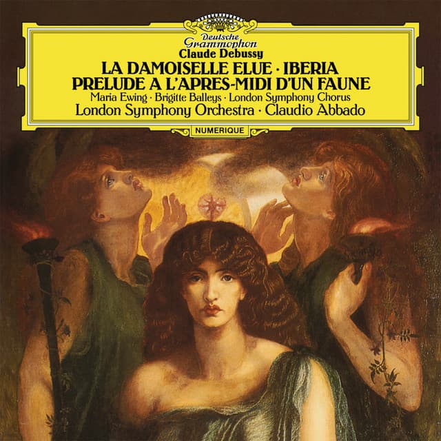 La damoiselle élue, CD 69a: Chorus: La damoiselle élue s'appuyait cover art